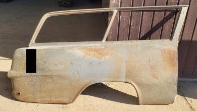 Seitenwand rechts Olympia Rekord P2 Caravan 