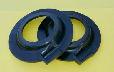 Paar Federsitzgummis Hinterachse unten 