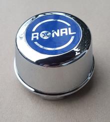 Nabenkappe für Ronal Felgen chrom 70mm Nabenloch Ronal-Emblem 